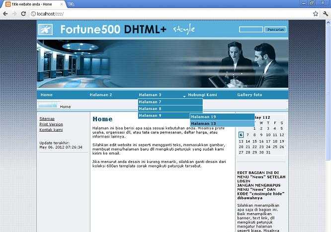 koleksi tema website