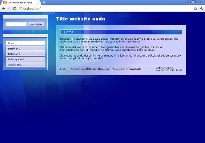koleksi tema website