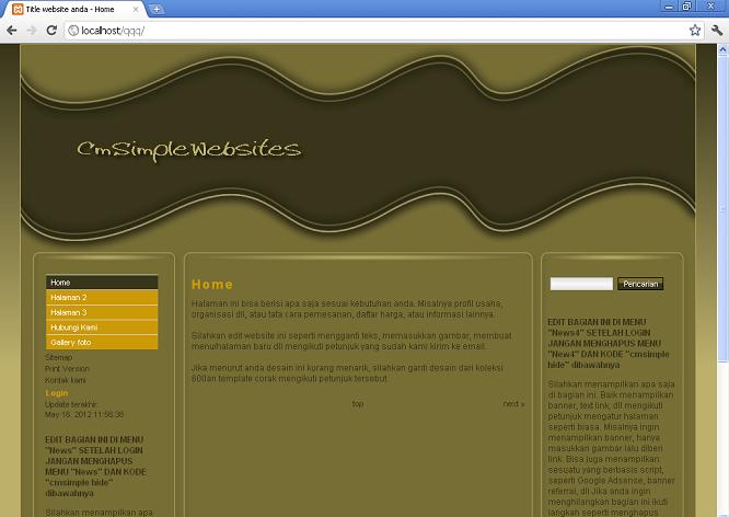 koleksi tema website