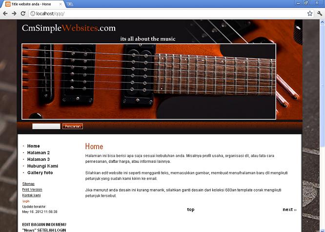 koleksi tema website