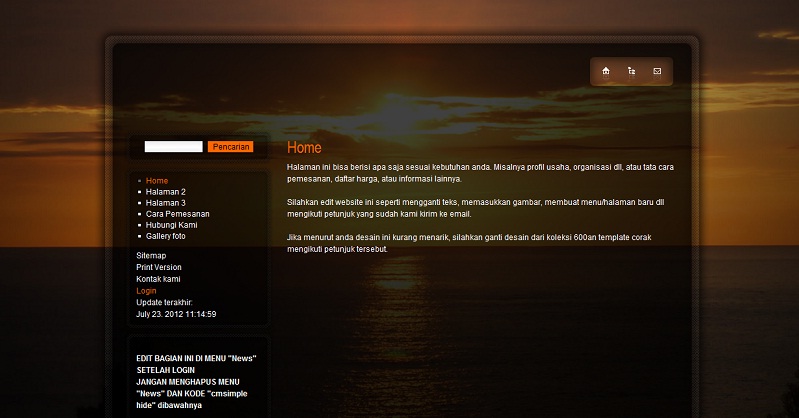 koleksi tema website