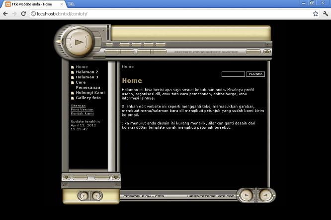 koleksi tema website