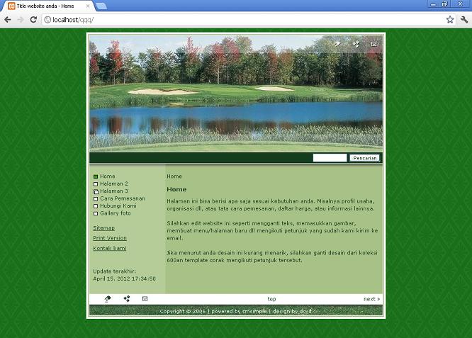koleksi tema website
