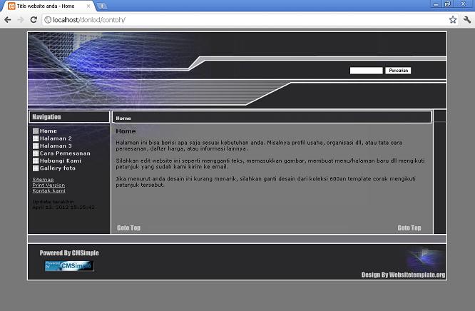 koleksi tema website