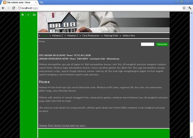 koleksi tema website