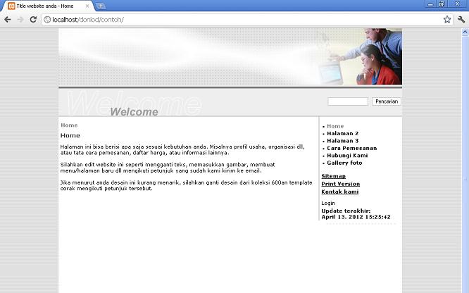 koleksi tema website