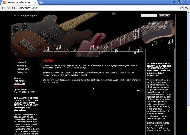 koleksi tema website