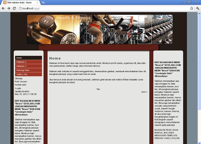 koleksi tema website