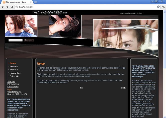 koleksi tema website