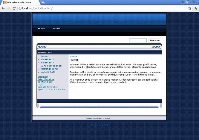 koleksi tema website