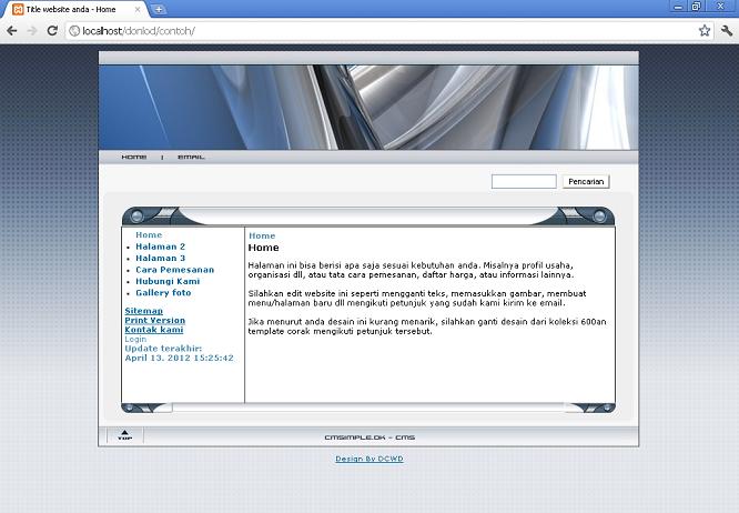 koleksi tema website