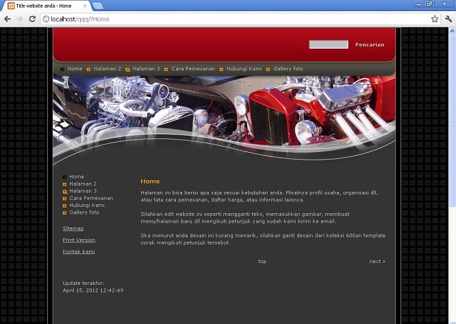 koleksi tema website