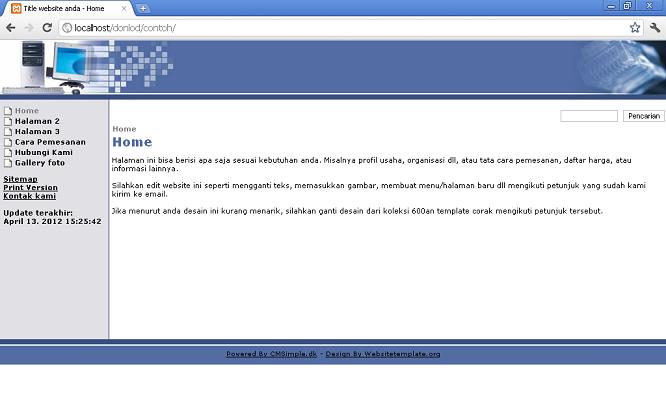 koleksi tema website