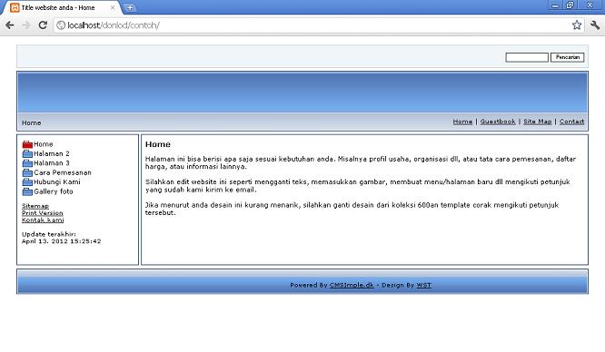koleksi tema website