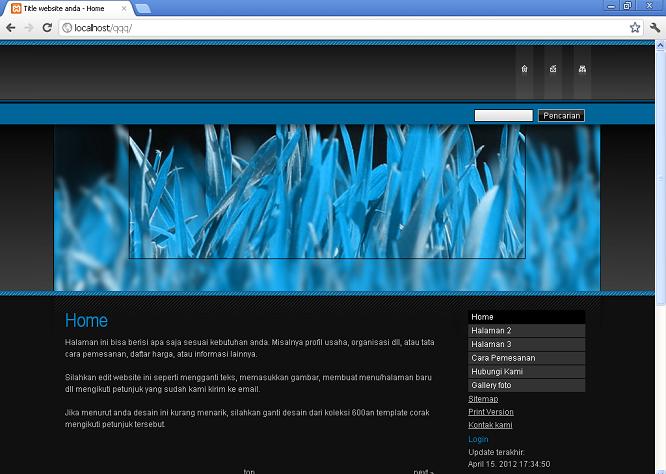 koleksi tema website
