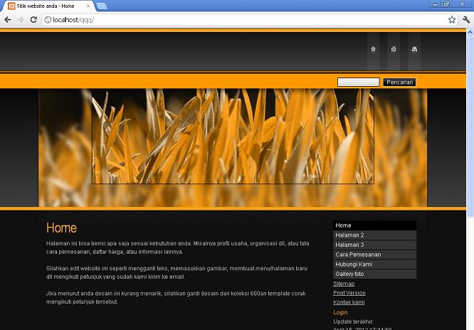 koleksi tema website