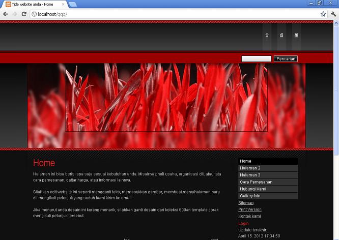 koleksi tema website