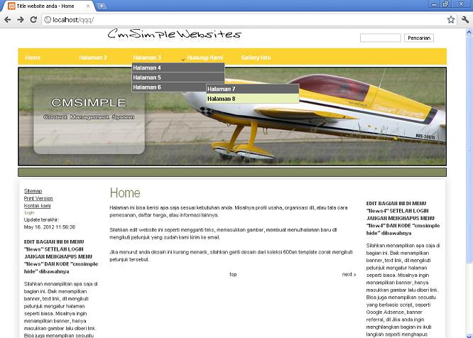 koleksi tema website