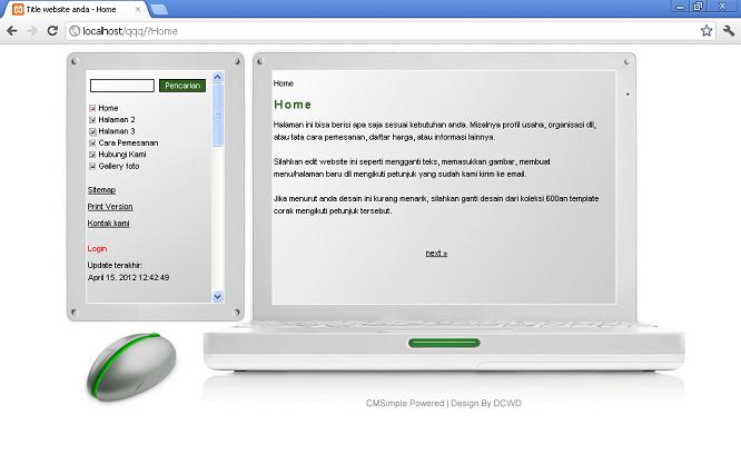 koleksi tema website