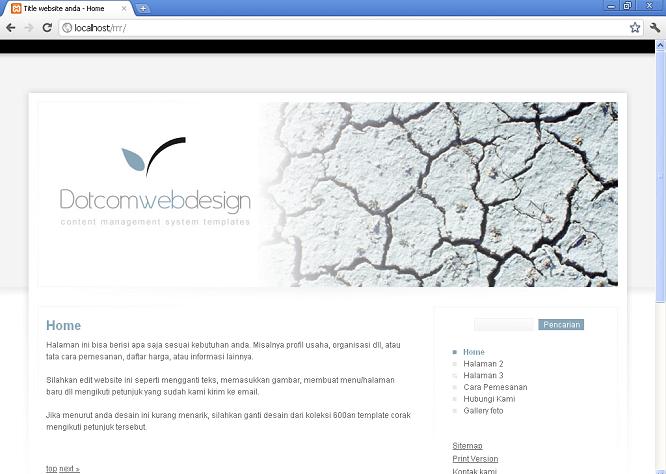 koleksi tema website