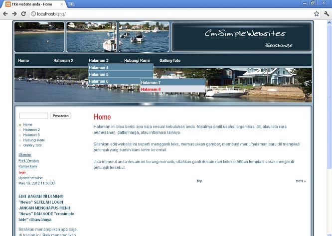 koleksi tema website