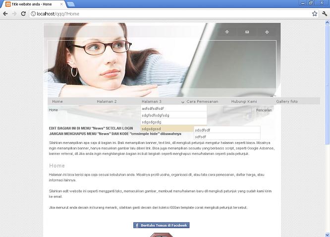 koleksi tema website