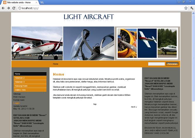 koleksi tema website