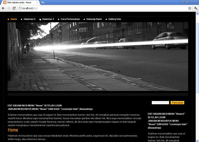 koleksi tema website