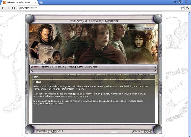 koleksi tema website