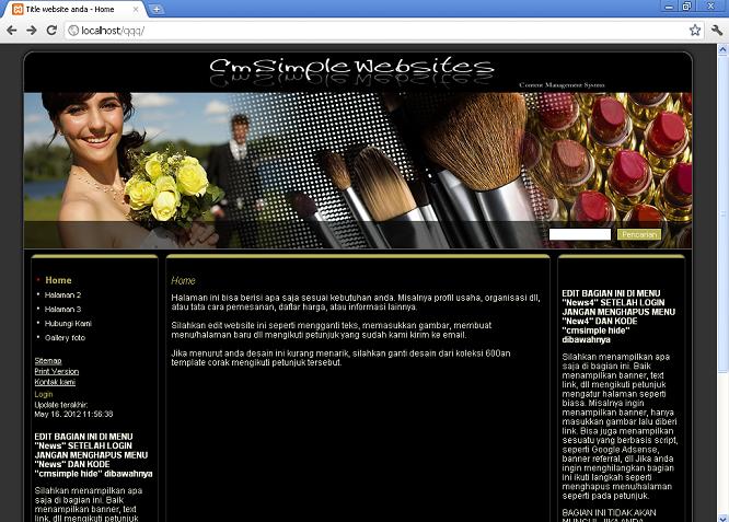 koleksi tema website