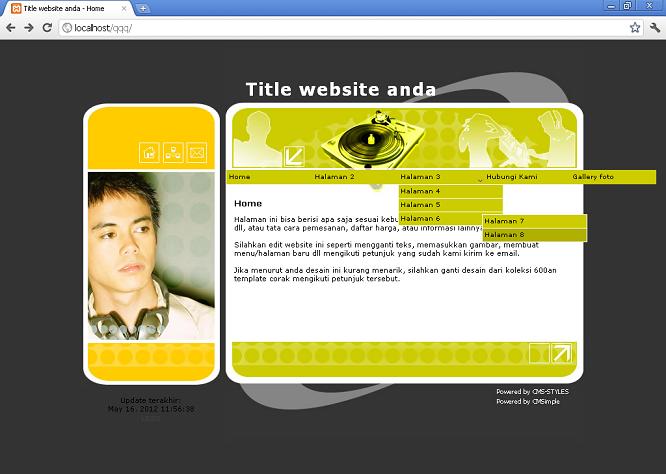 koleksi tema website