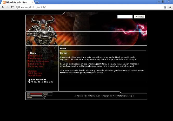 koleksi tema website