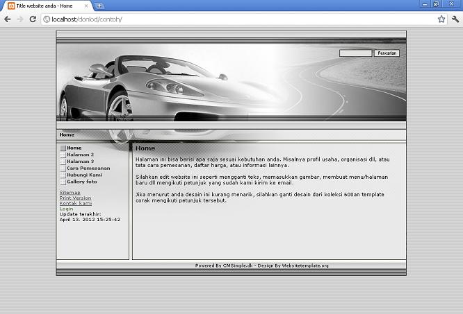 koleksi tema website