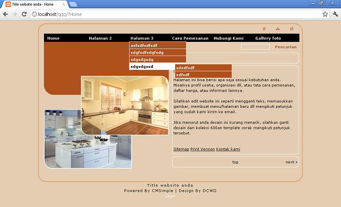 koleksi tema website