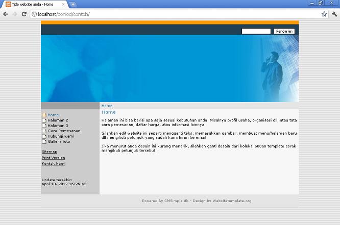 koleksi tema website