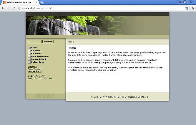 koleksi tema website