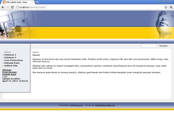 koleksi tema website