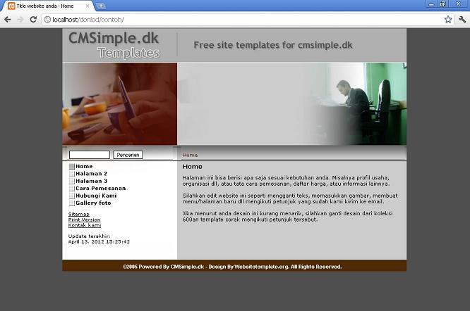koleksi tema website