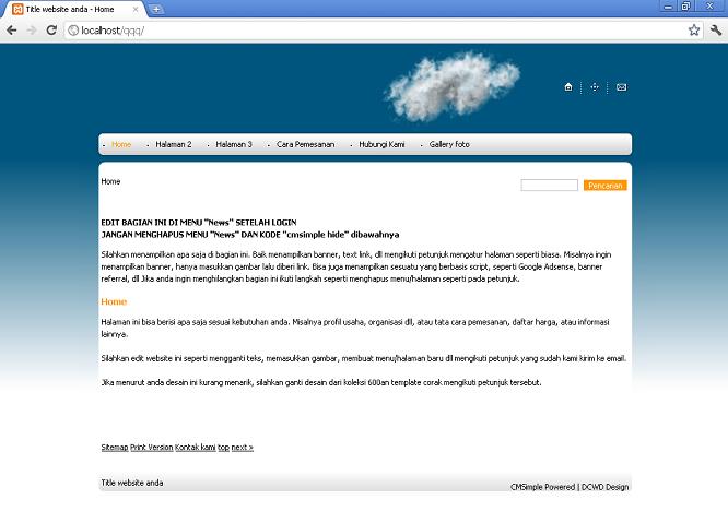 koleksi tema website