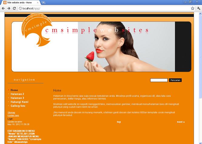 koleksi tema website