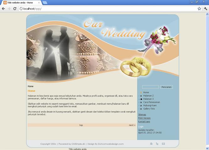 koleksi tema website