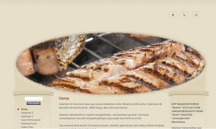 koleksi tema website