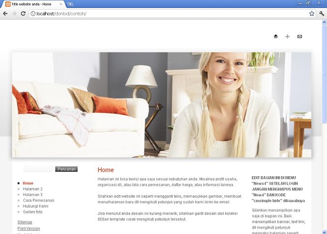 koleksi tema website