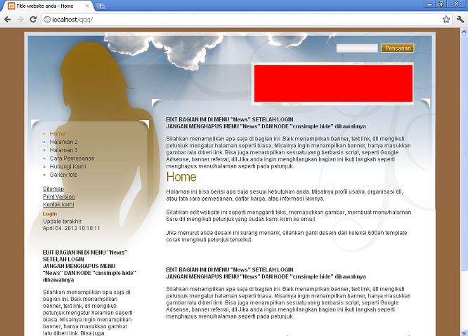 koleksi tema website