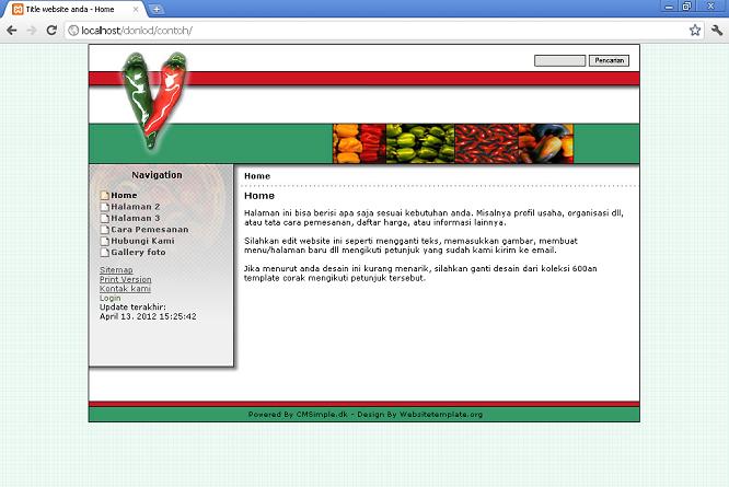 koleksi tema website