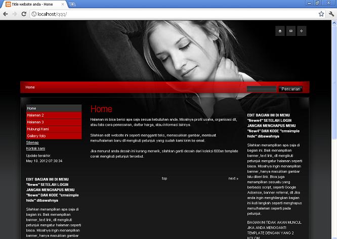 koleksi tema website