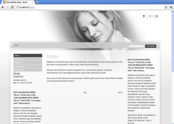 koleksi tema website
