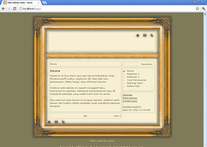 koleksi tema website