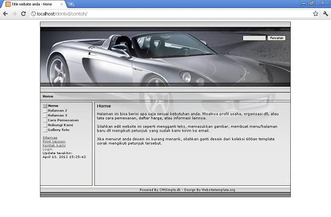 koleksi tema website