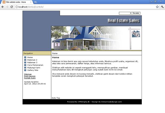 koleksi tema website